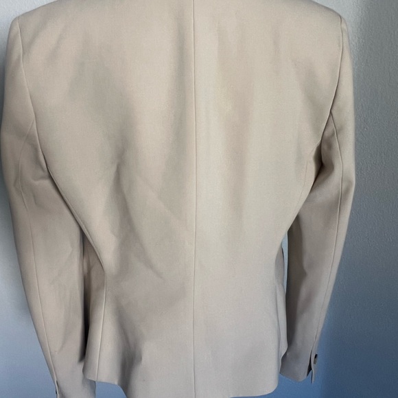 Anne Klein Light tan single button blazer - Picture 4 of 7
